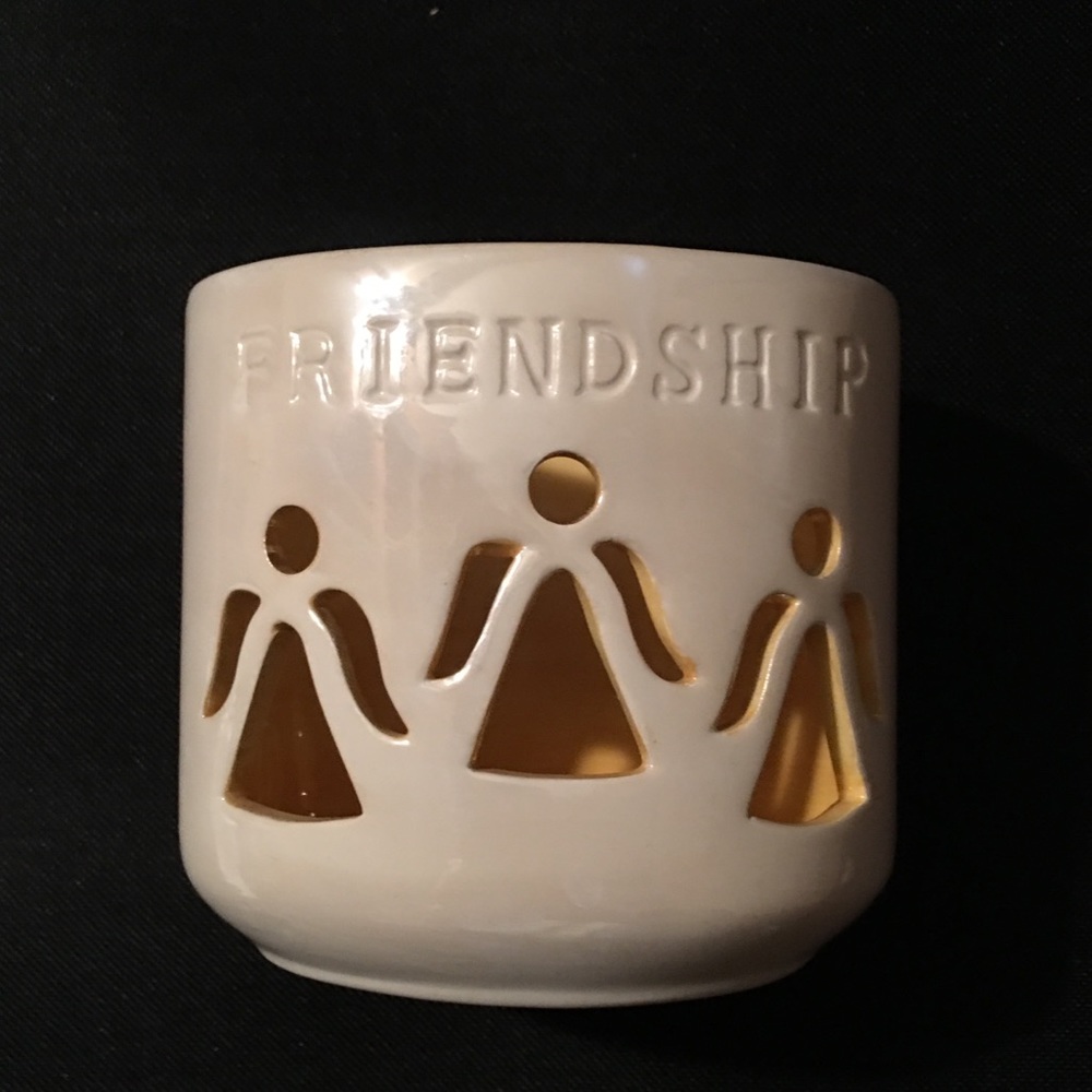 “The Angel of Friendship” Tea Light Holder